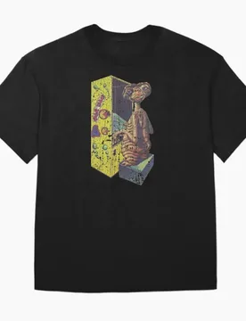 E.T. Arcade The Extra Terrestrial t shirt Retro Alien Movie Graphic Tee for Sci-Fi Fans 100% cotton printed All size Tops S-6XL - Aliexpress - FashionsVida