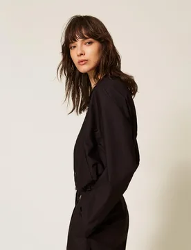 Bomber en popeline recyclée - Actitude by Twinset - FashionsVida