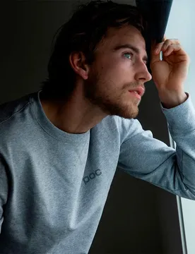 Sweat-shirt Crew Grey Melange S