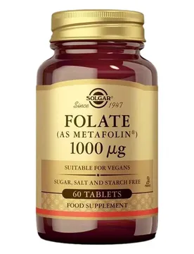Compresse Folate 1000mcg 60 Unità