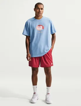 Woven Flow Herren Shorts, rot US: XL