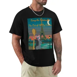 Ratatouille the Musical Art T-Shirt Soft Basic Cotton Short Sleeve Tee