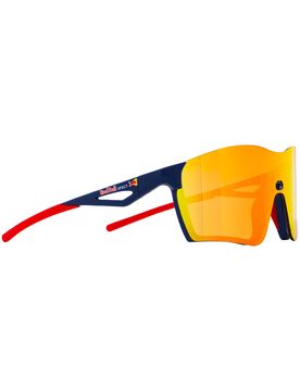 Sonnenbrille Fuse Matt Blue Brown With Red Mirror Navy blau