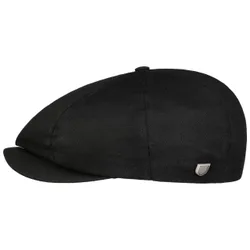 Brood Cotton Flat Cap by - black - Herren - Size: S (55-56 cm)