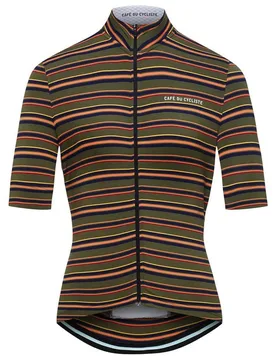 CafÉ Du Cycliste Maillot à Manches Courtes Francine - Cafe du Cycliste - FashionsVida