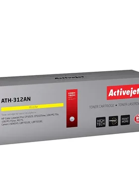 Toner Ath-312an Canon Hp Yellow One Size unisex - ActiveJet - FashionsVida