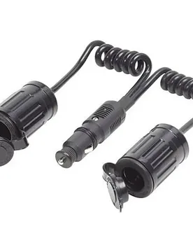 Single Plug With Dual Socket Extension Black One Size unisex - Blue Sea Systems - FashionsVida