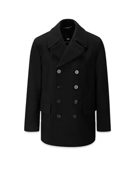 Abrigo de lana CHURHILL negro S - Gloverall - FashionsVida