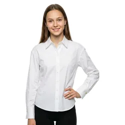 Hugo Chemisier à Manches Longues Enkanthus 10258602 White 36