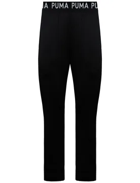 Power Fleece Mens Black Training Track Pants - Size Large - Puma - FashionsVida