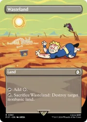 Wasteland (Borderless Art) Universes Beyond: Fallout