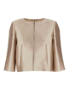 Alberta Ferretti Giacca in mikado