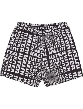 Costume Pantaloncino Uomo Optical Swimtrunks Black