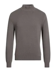 Rollkragenpullover Herren Grau 56 Herren
