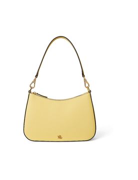 Bolso de cuero - Bolso de mano DANNI 26 Medium amarillo
