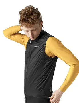 Gilet Pacr Windproof Lightweight Black - GripGrab - FashionsVida