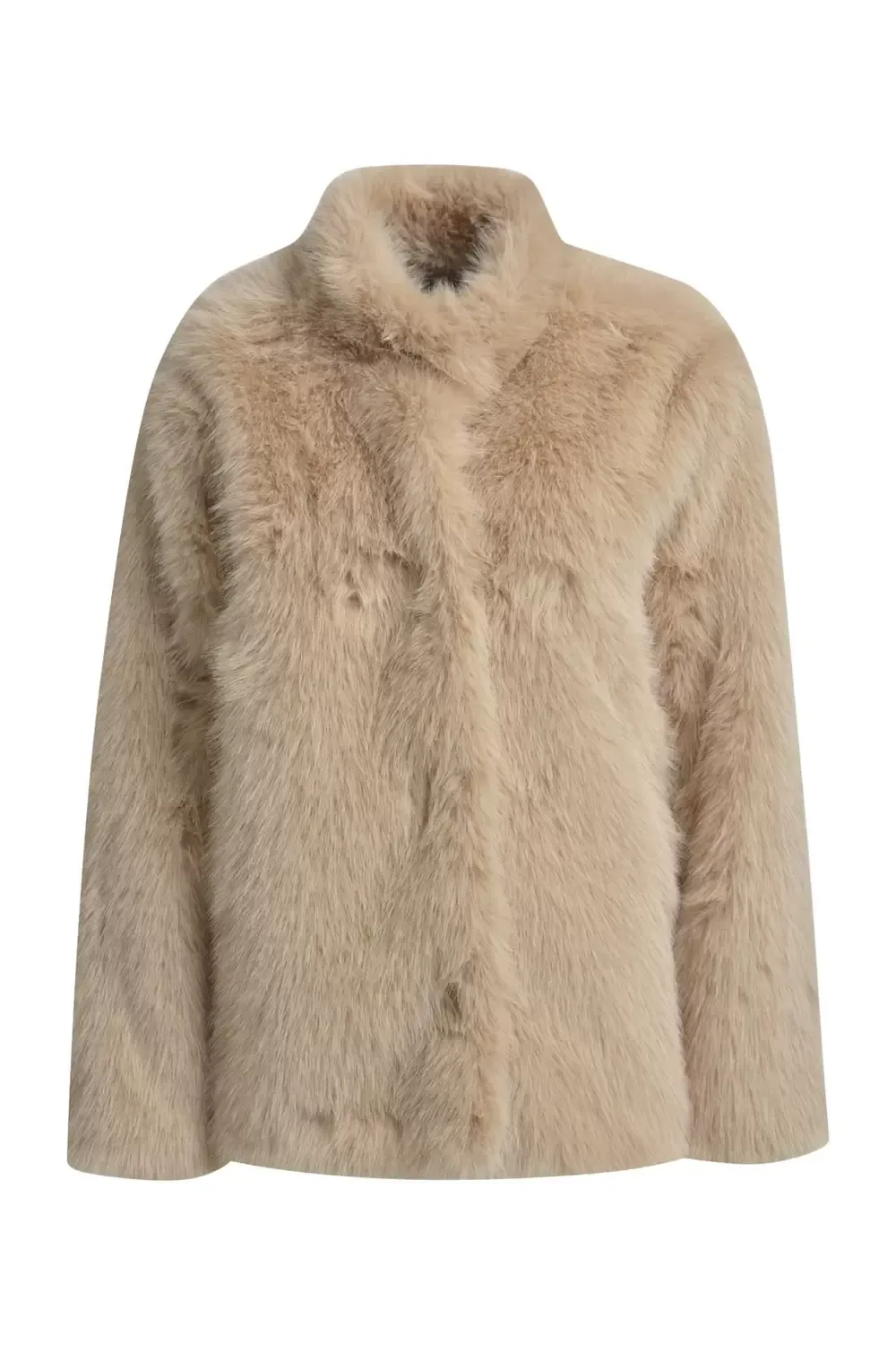 XL SHORT FAKE FUR JACKET female - XL - FashionsVida