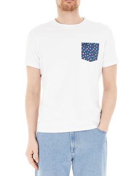 SUN68 T-shirt con tasca BIANCO L