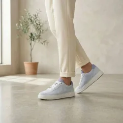 Women's Robin Trainers in Light Blue Size: 6 - Light Blue - Size: 6