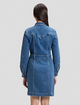 Slim Long Sve Fitted Dress West End Größe L female