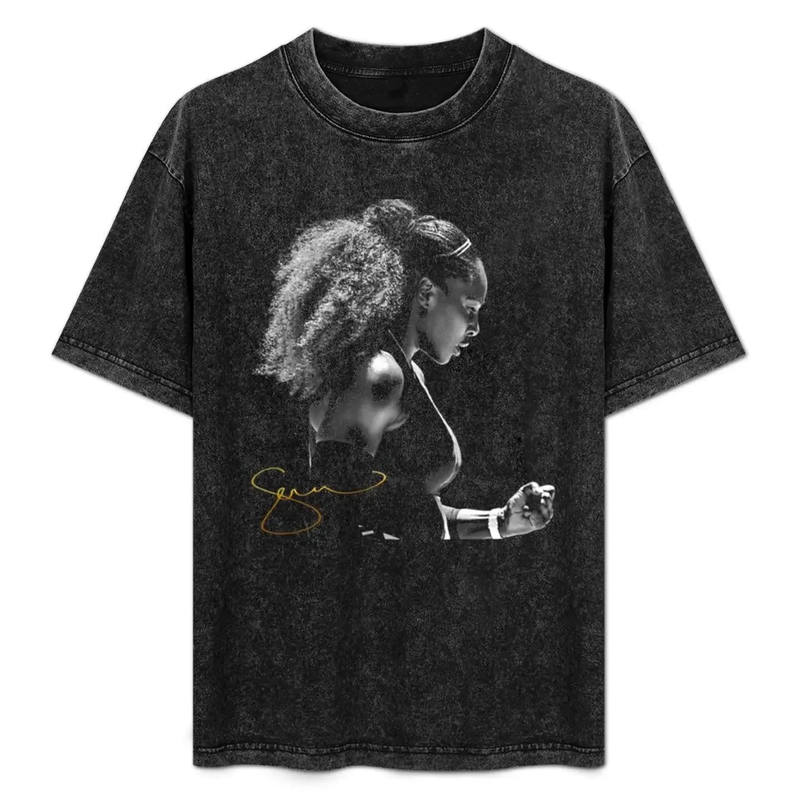 Serena Williams Fitted Scoop T-Shirt Regular Fit Plain Tee Shirt - Aliexpress - FashionsVida