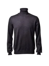 Jersey de cuello alto gris 46