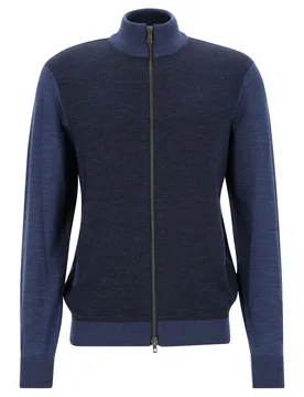 Strickjacke Zip 1/1 Arm male - 50 - FashionsVida