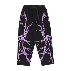 Pantalone Lungo Uomo Lateral Lightning Cargo Pants Black/purple