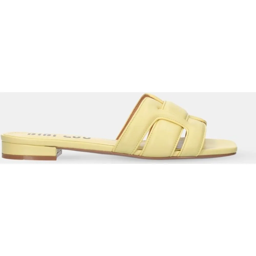 Mules piel con tiras acolchadas - Bibi Lou - FashionsVida