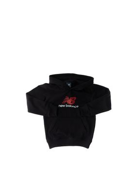 Felpa con cappuccio NERO T089