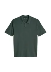 XXL Strick-Poloshirt regular male