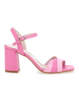 Sandali Rosa Con Cinturino e Tacco 8,5 5548 39