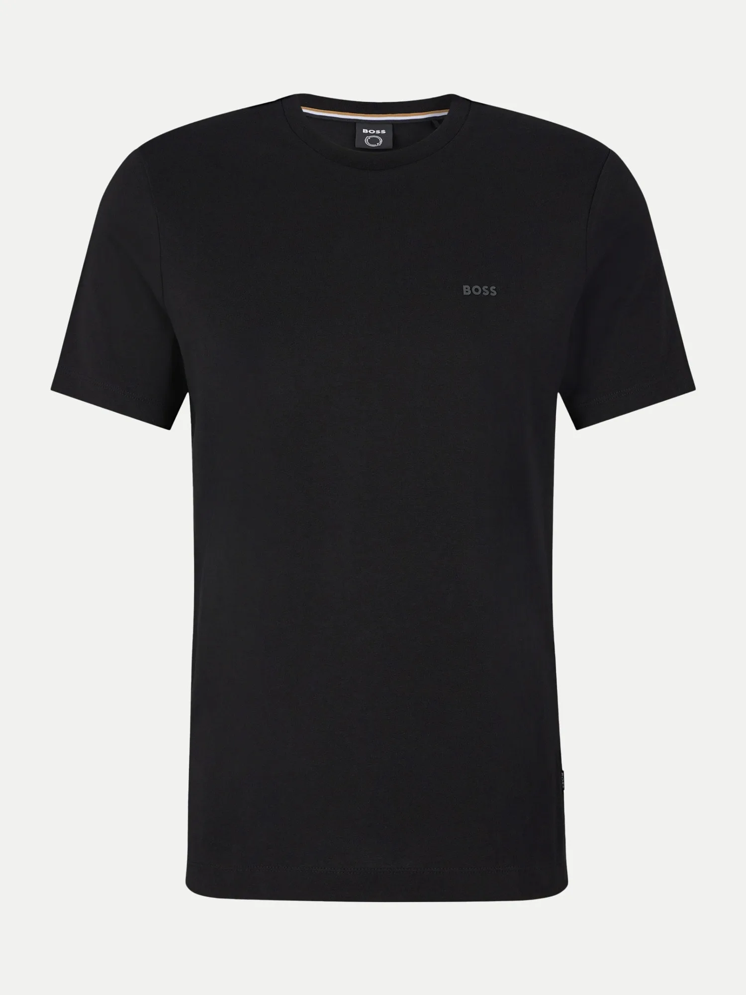 Black T-Shirt mit Logo Schwarz L - BOSS - FashionsVida