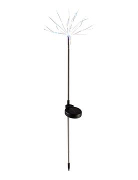Solar-LED-Gartenstecker „Lichterzauber“ silber schwarz