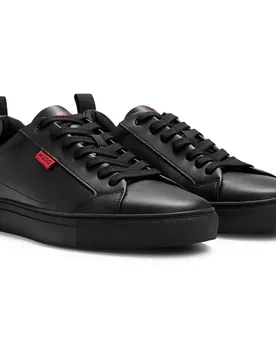 Hugo Baskets Morrie Tenn Napu Black EU 42 - Hugo Boss - FashionsVida