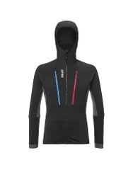 Giacca ibrida da uomo TRILOGY ICON WOOL Fleece Hoodie nero L