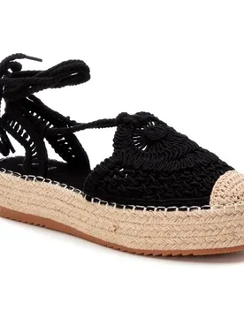 Espadrillas Con Zeppa 130330 Black EU 36 - Xti - FashionsVida