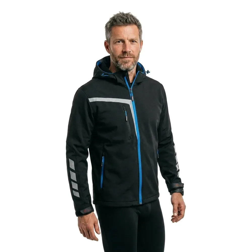 Veste Quick Black Carbon 4XL - U-Power - FashionsVida