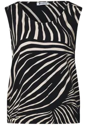 LTD QR printed jersey v-neck t female