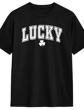 Vintage T Shirt Summer St Pattys Day Lucky Shamrock St. Patrick's Day Novelty T-Shirts Cotton Tshirt Men Retro Short Sleeve Tees - Aliexpress - FashionsVida