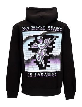 Felpa Cappuccio Uomo Bling Hoodie Black