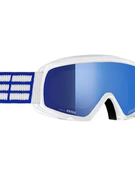 Masque De Ski 608 White / Blue 01 CRX Polarflex Brown Photochromic/CAT2-3 Homme