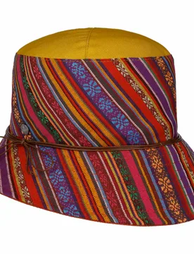 Fresh Stripes Bucket Cloth Hat by - red - Damen - Size: One Size - Lierys - FashionsVida