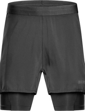 The Run 2in1 Herren Shorts, schwarz XL