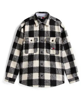 Tommy Jeans Overshirt nero M - Tommy Jeans - FashionsVida
