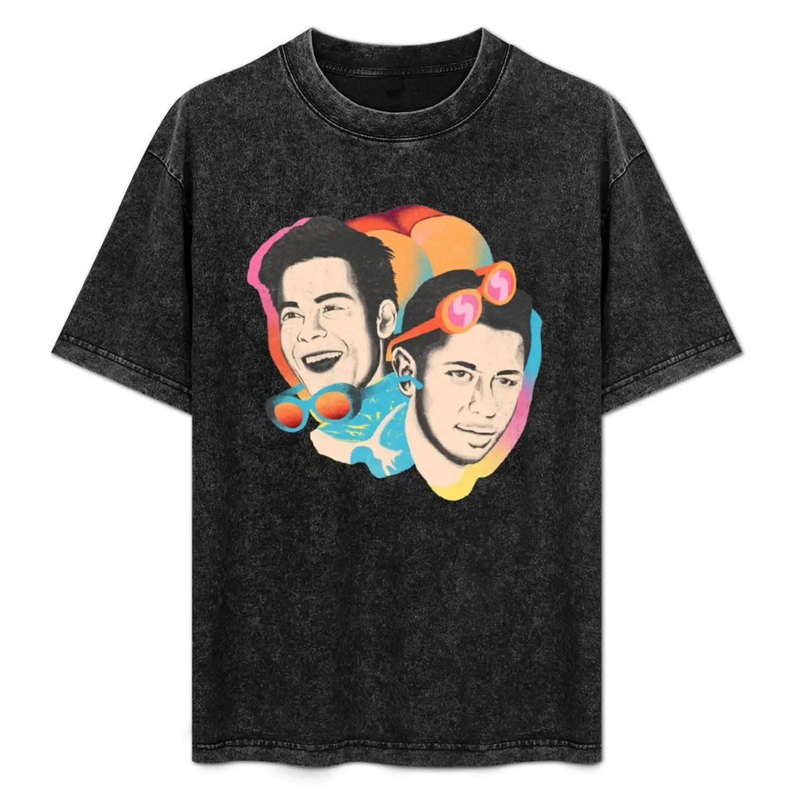 Tiny Meat Gang - B&A Multicolor Art T-Shirt - Aliexpress - FashionsVida