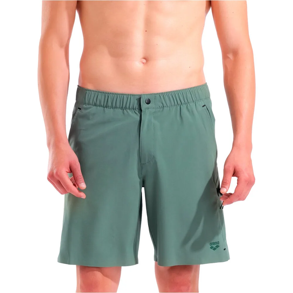 Evo walking bañador playa hombre Verde (M) - Arena - FashionsVida