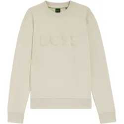 HUGO BOSS Pullover Salbo, beige xl