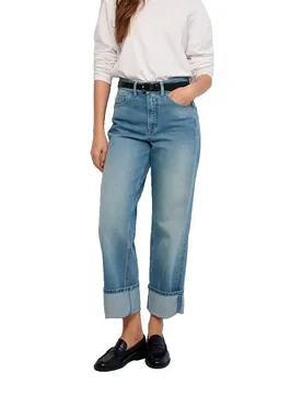 Jeans 21012079 Straight Fit Medium Light 32