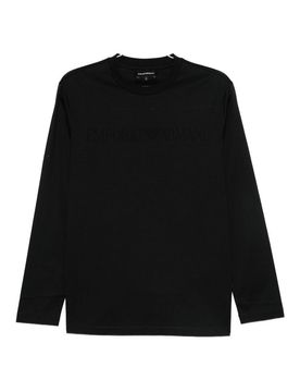 T-shirt in cotone con logo